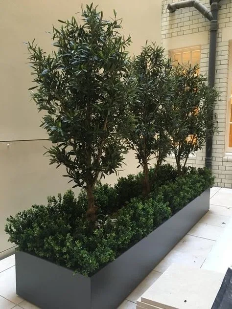 Beautiful Spaces with Planters and Fake Plants

