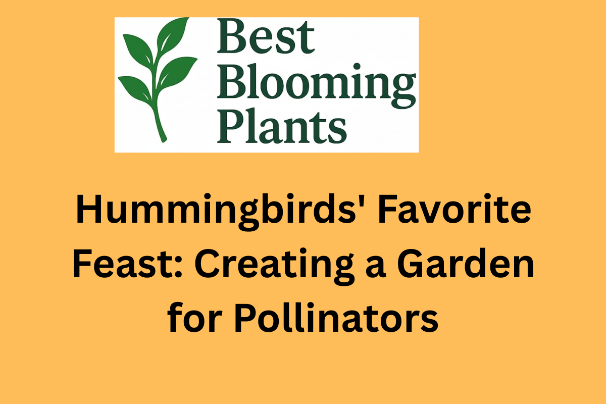 Hummingbirds' Favorite Feast: Creating a Garden for Pollinators