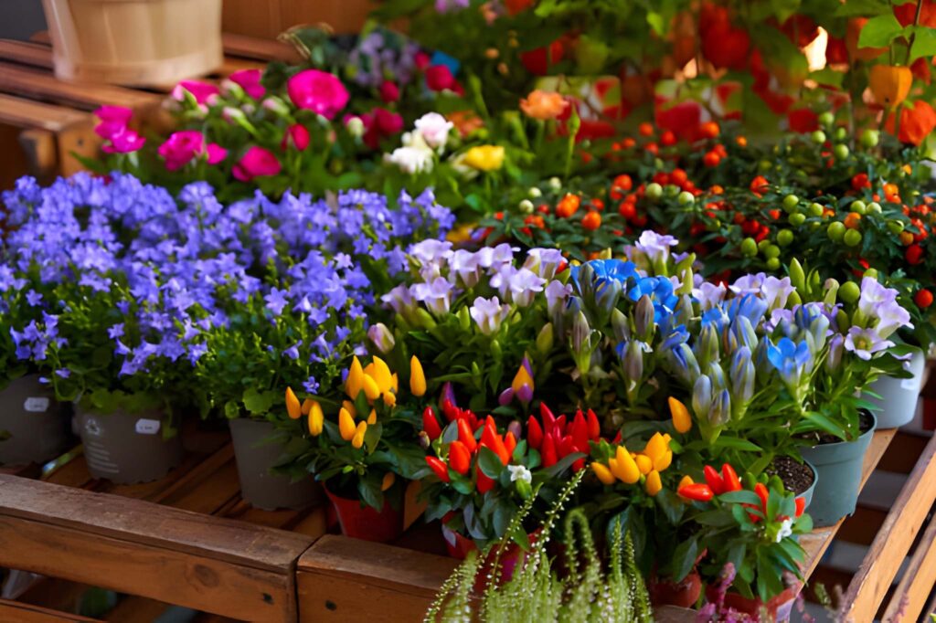 Colorful Mixed Garden Choices
