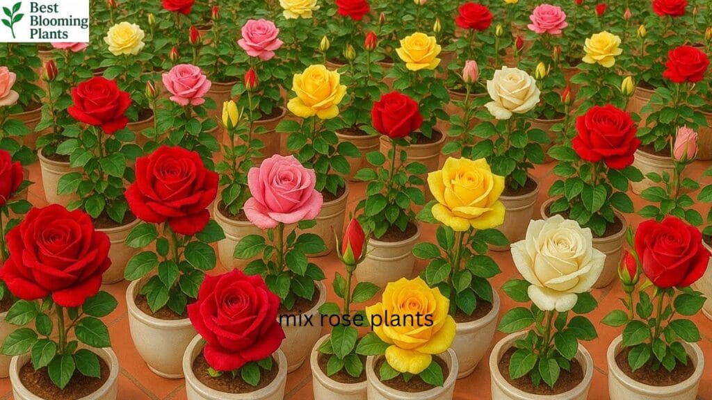 a rose bush for healthy growth